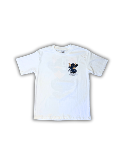 White Lifework-Inspired Graphic Tee
