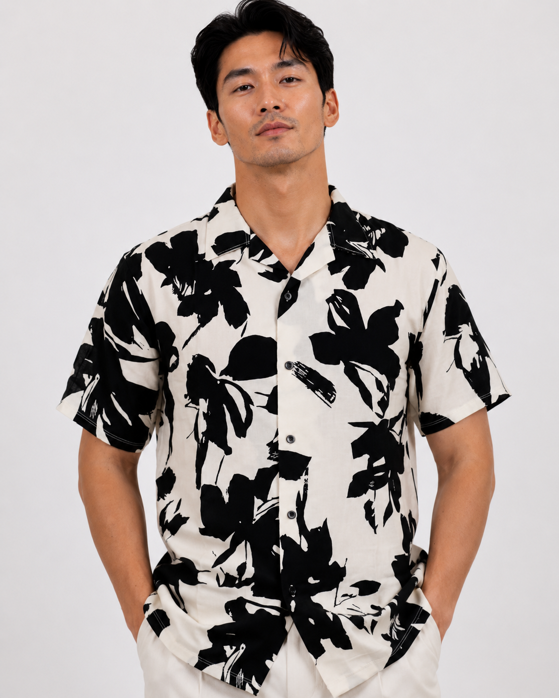 Eclipse Floral Camp Shirt