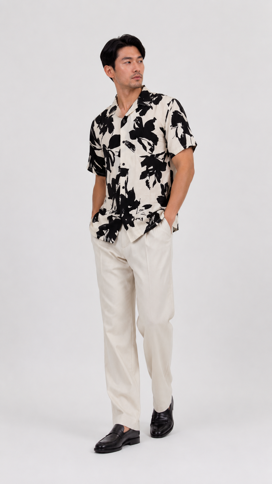 Eclipse Floral Camp Shirt