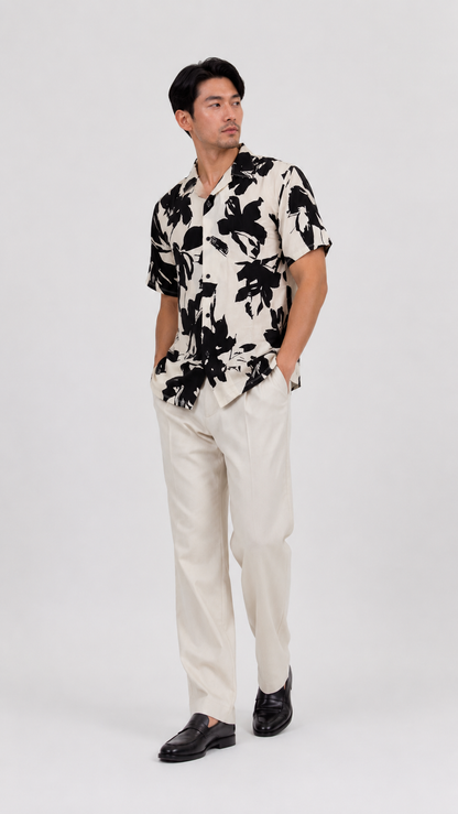 Eclipse Floral Camp Shirt