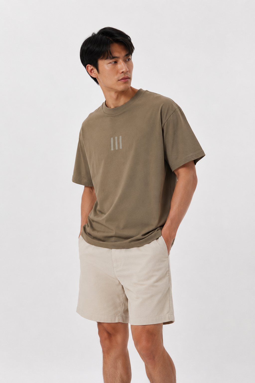 Taupe Adidas x Fear of God Inspired Athletic Shirt