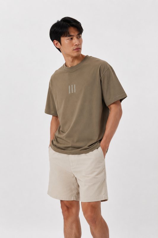 Taupe Adidas x Fear of God Inspired Athletic Shirt
