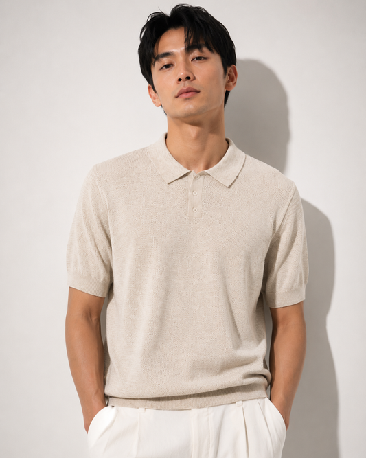 Oat Classic Knit Polo