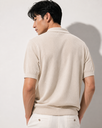 Oat Classic Knit Polo