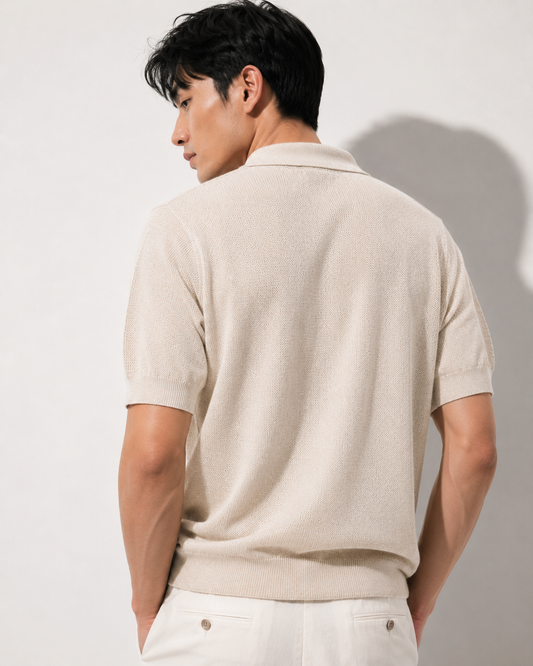 Oat Classic Knit Polo