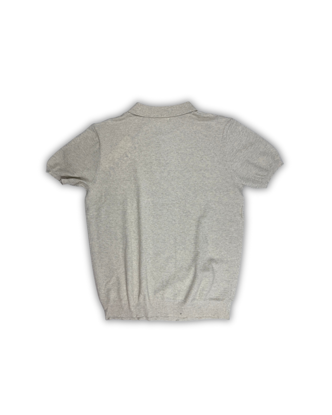 Light Grey Classic Knit Polo